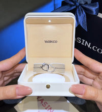 Eternal Ice Combo – Solitaire Ring & HeartLink Bracelet Set by Atrangi Jewellery